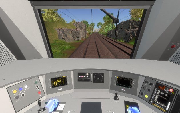 An immersive VR application to train train drivers