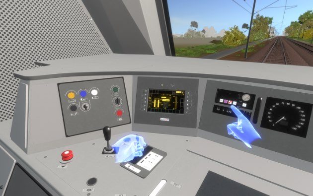 An immersive VR application to train train drivers